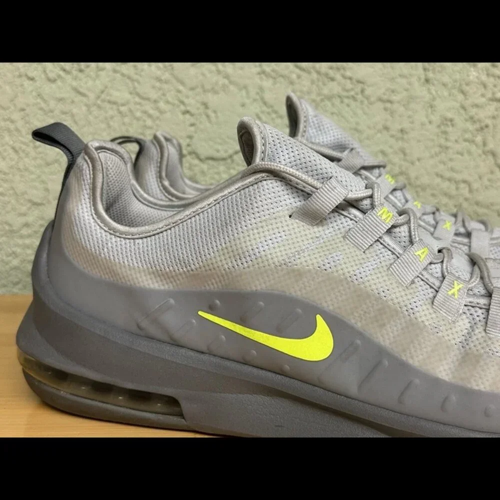 Size 12 - Nike Air Max‎ Axis GS Mens Gray Athletic Shoes Sneakers AA2146-010